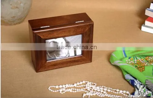 wood jewelry organizer box