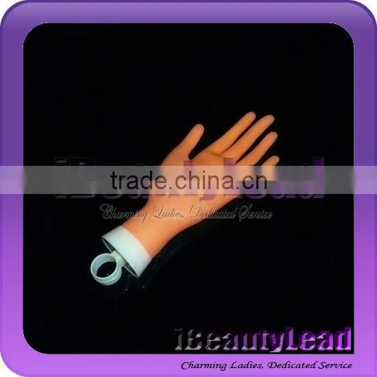 Professional plastic nail training hand artificial hand