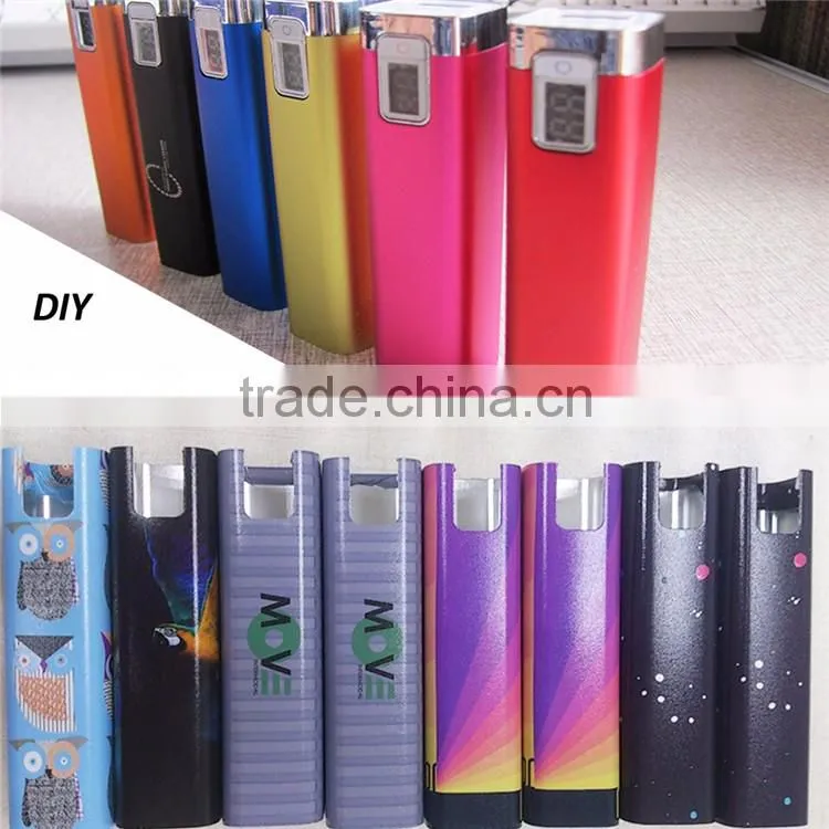 Pocket size aluminum power bank 2600 mah with 1A USB PORT