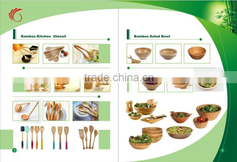 Bamboo Kitchen Utensil Holder, Spatulas Bamboo Holder