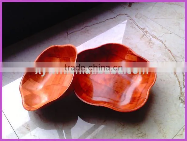 Wooden Salad Bowl,Sea star Shape,Pentagon Salad bowl