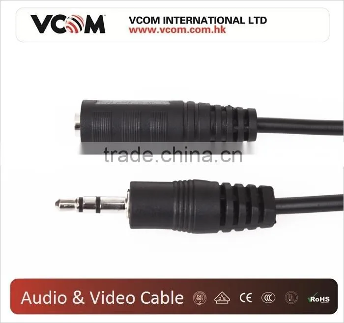 2015 Top Selling 3.5MM Audio Cable Male to Female