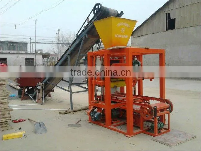 QHL4-25 semi_automatic low cost brick making machine