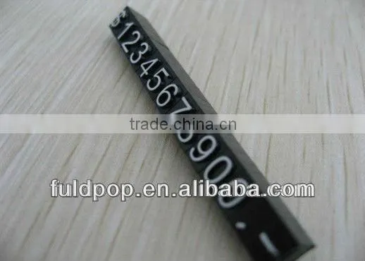 Aluminum price tag