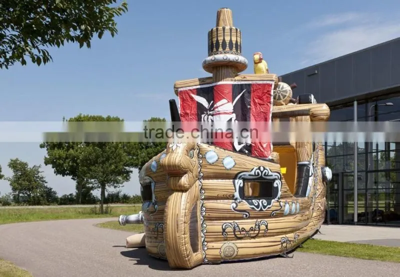 inflatable dry slide 4 fun, full printing big inflatable slides