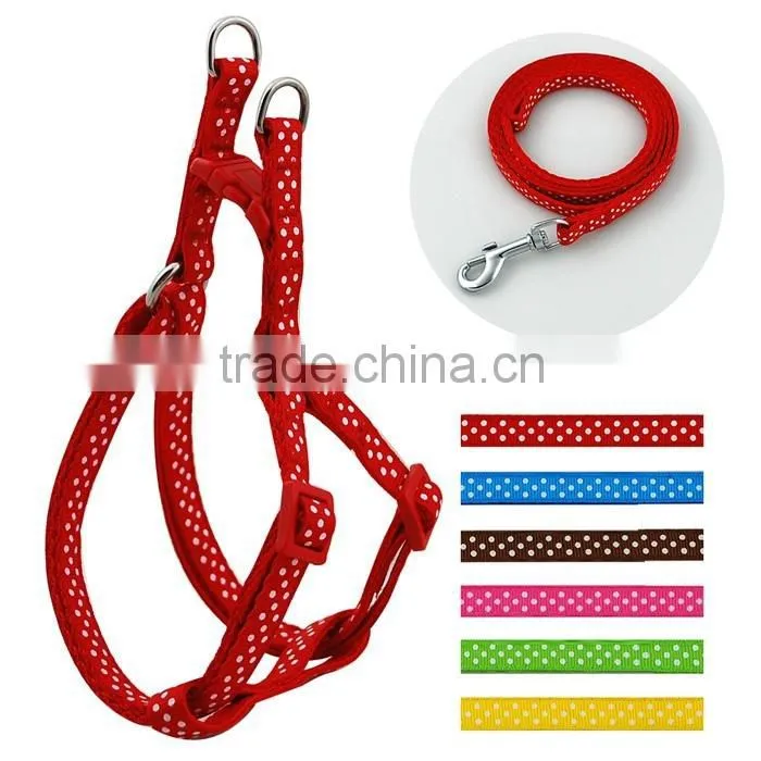 Hot Sales Pet Accessories Nylon Dog Leash, Dog Harness S/M