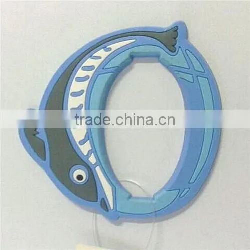 customized animal shaped rubber keychain