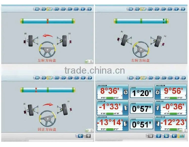 3D wheel aligner precision wheel alignment machine price
