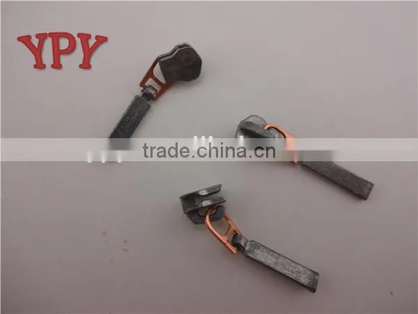 Zinc alloy raw color auto lock metal slider wholesale