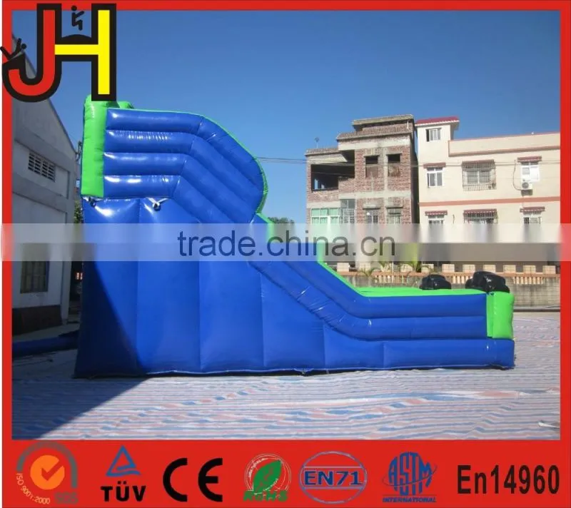 Blue Cat Outdoor Water Slide Inflatable Garden Water Slides For Parties