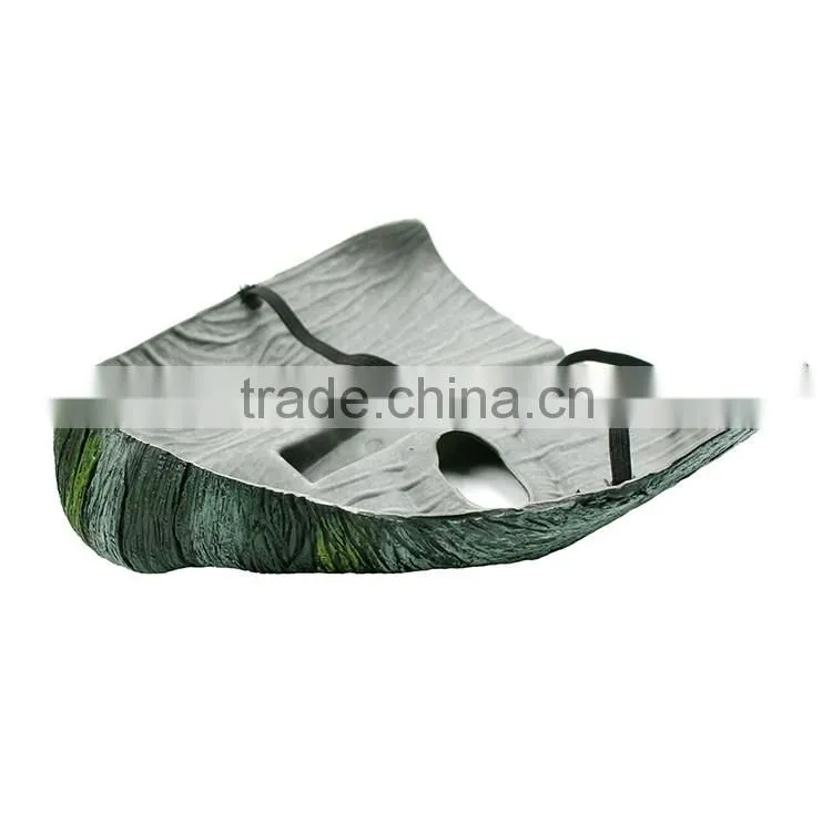 Wholesale men's half face flat head Funny hard plastic sexy mask