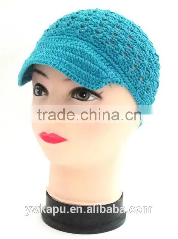 Multi colors crochet hat,custom newsboy cap