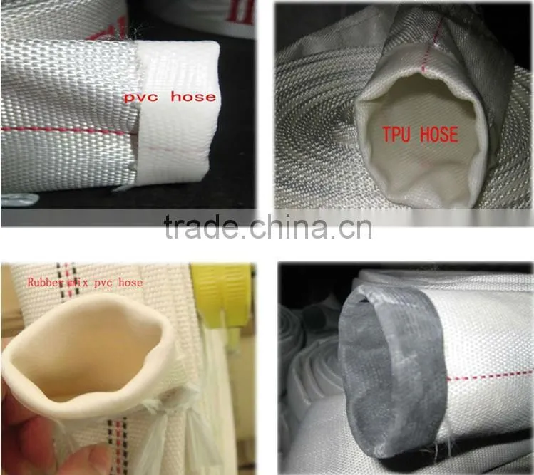 2.5 Inch 2016 New pvc lining fire hose,pvc lined fire hose