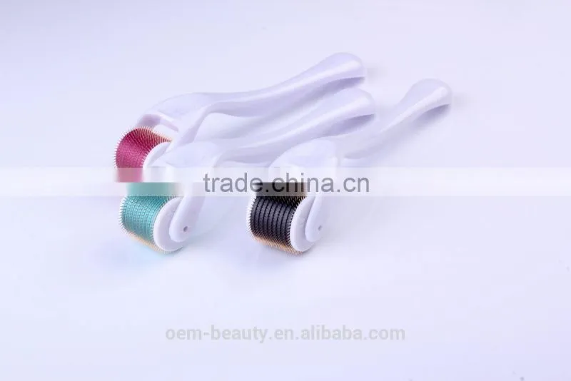 Disposable microneedling dermaroller for hair loss treatment