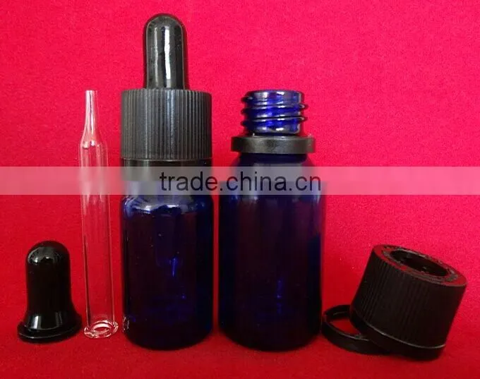 30ml cobalt-blue Glass dropper bottle