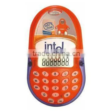 12-digits solar power Aqua insert floater oil Liquid calculator for promotional item