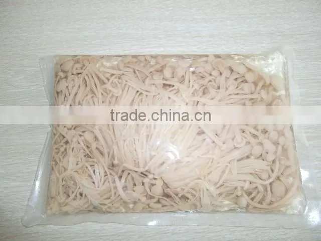 pickled Enokitake mushroom price boiled needle mushroom 1kg bag marined Flammulina