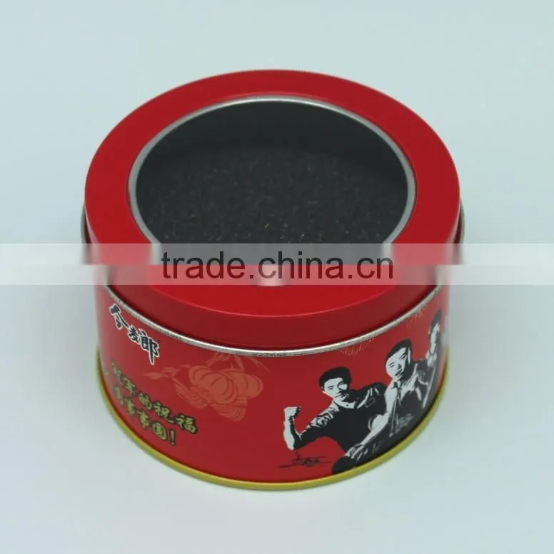 OEM Best Selling watch case fashion round watch display box