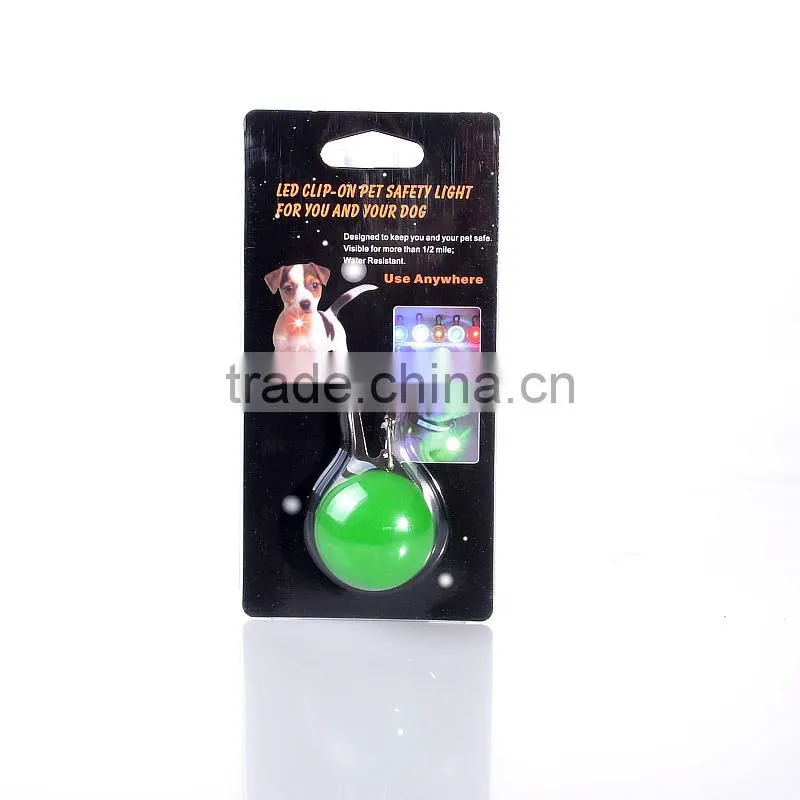 2015 new year led flash dog tag
