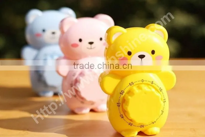 very cute bear shaped kitchen timer mechanism