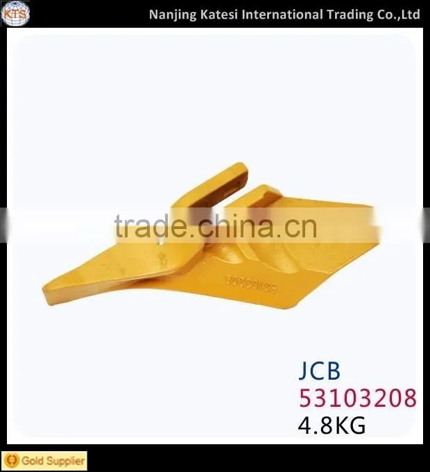 J C B 3CX 4CX Casting Bucket Teeth 53103208 53103209 Side Cutter