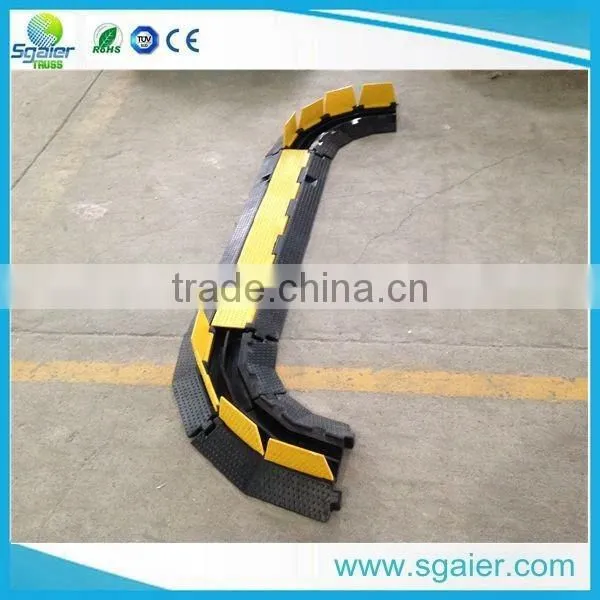 2 Channel cover ramp wire protector cable ramps for sale