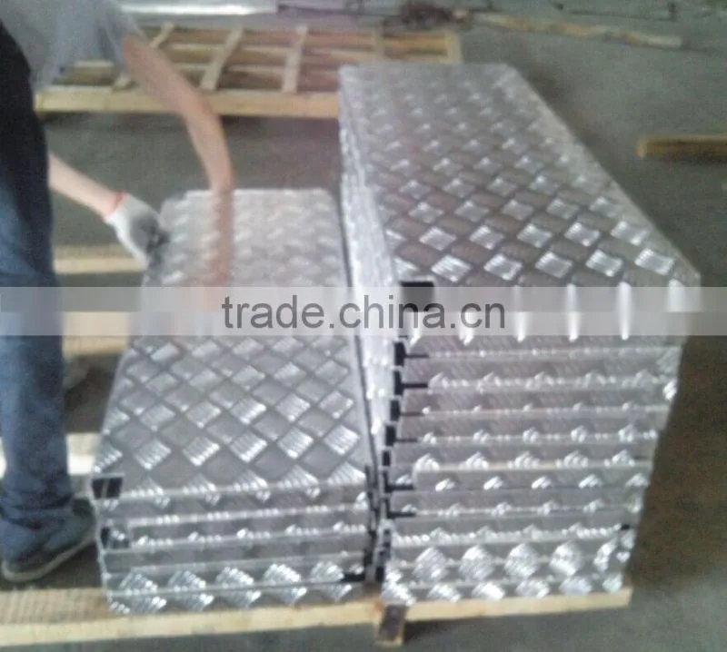 ISO certificated company, OEM Aluminum alloy processing spare parts, aluminum checkered part, hatches