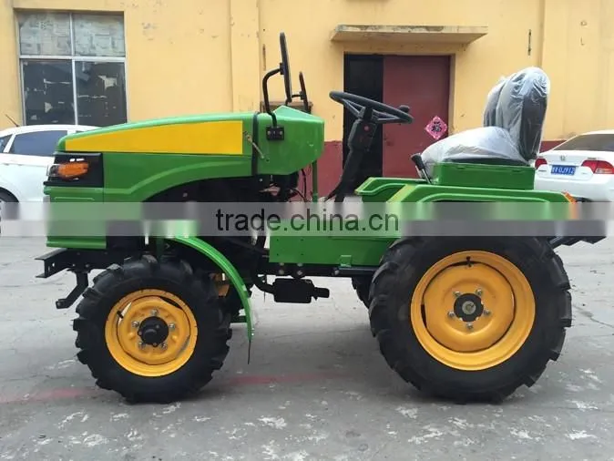 2016 factory supply cheap Multi purpose 12hp/15hp/18hp/20hp/25hp small tractor/garden tractor/farm mini tractor