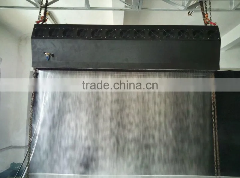 2M downward spray laser projector fog screen for wedding