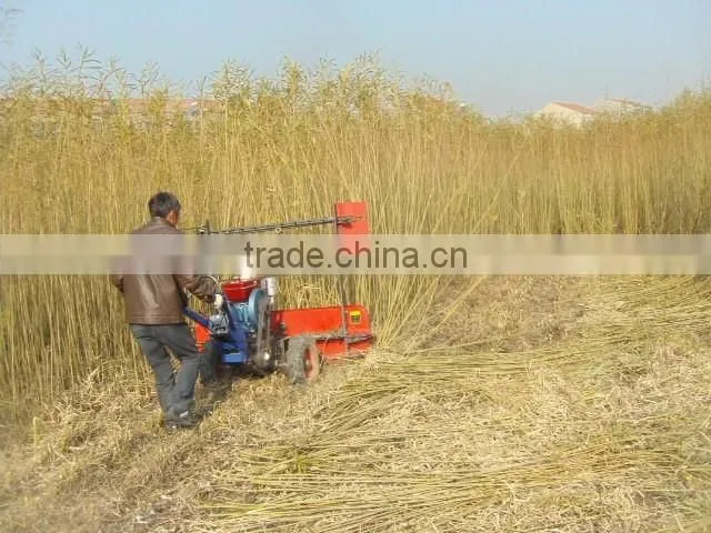 Diesel engine wheat reaper harvester