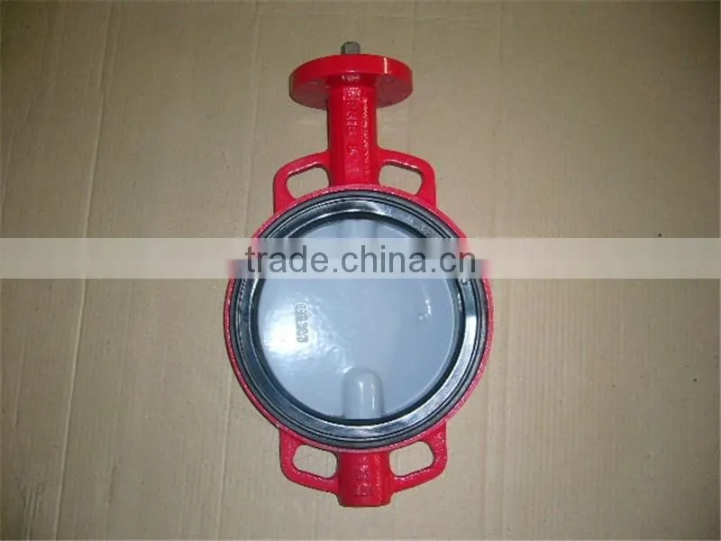 high quality casting valve body factory good design butterfly valve