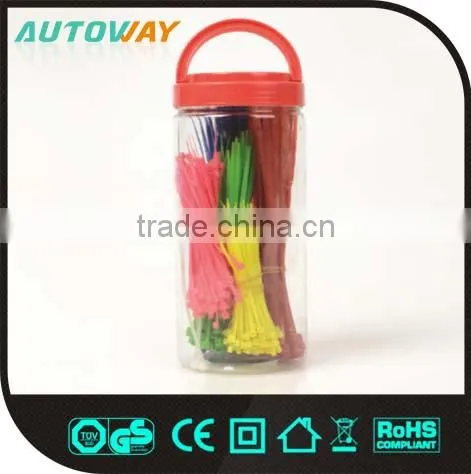 Different Size Mountable Head Nylon Plastic Cable Tie