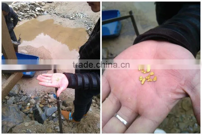 Small investment Gold Dredger in river