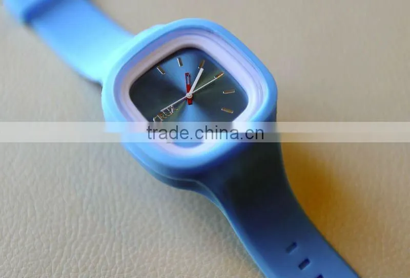 Japan movements 3 ATM waterproof silicone jelly watches