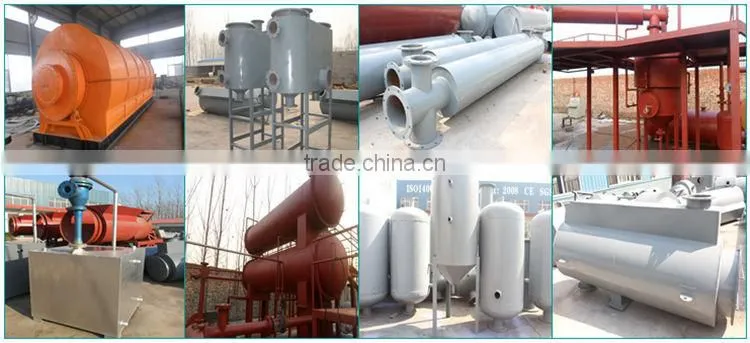 INTERMACH 2015 THAILAND WASTE TO OIL PYROLYSIS MACHINE XINXIANG HUAYIN