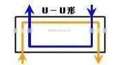 air to air conditioning exchange core for fluid bed for heat recovery