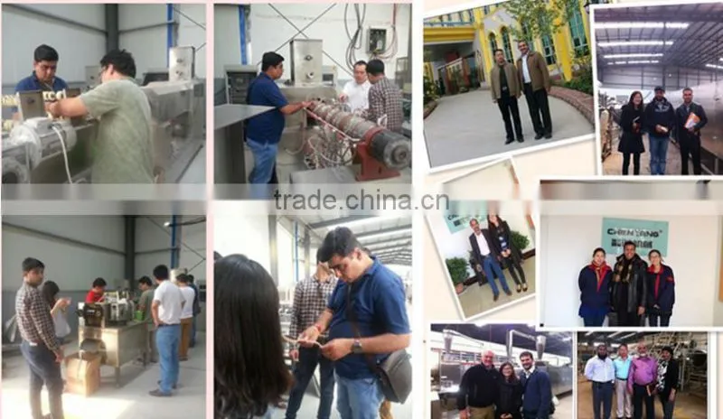 Square shape puff food machinery instant noodle machinery