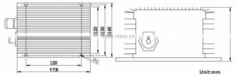 400w 60v to 12v,35A isolated DC-DC power converter
