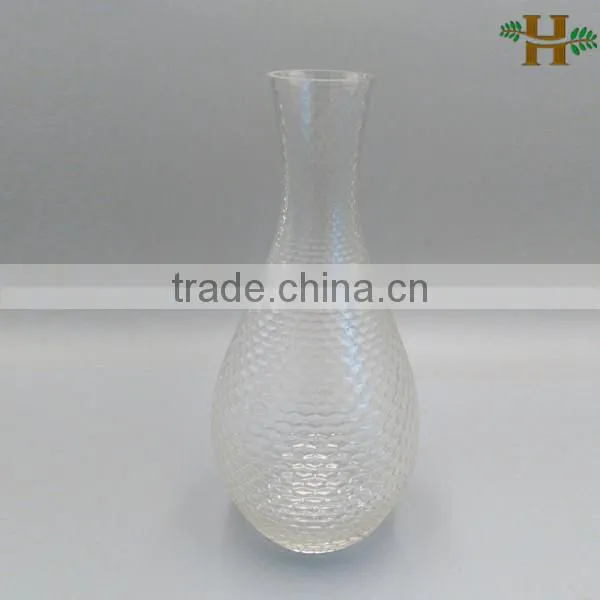 Hot sell hand blown bright colored glass vases with high quality alibaba china
