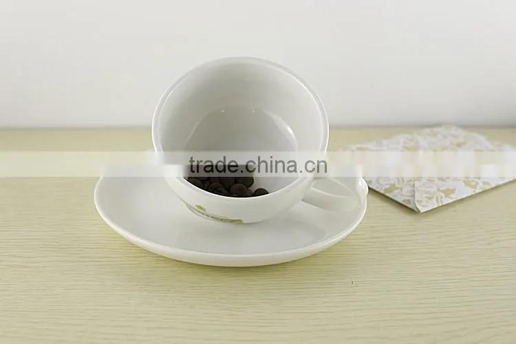 180cc antique chinese porcelain gold rim tea cup and saucer