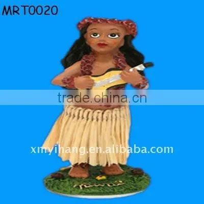resin Ukuleles hawaii hula girl
