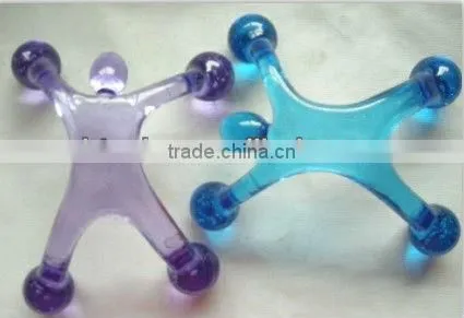 Kid shape plastic body massager as promotion gift