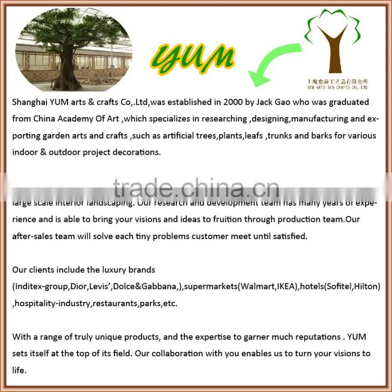 Artificial stone for landscape display