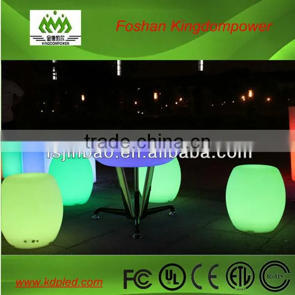 PE material led flashing table