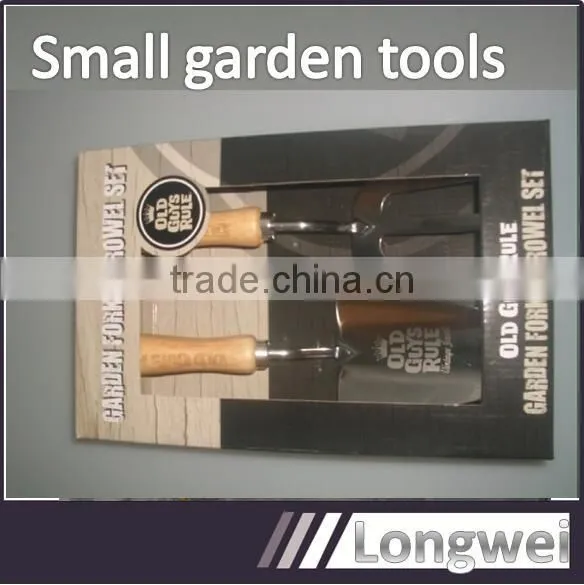 Hot selling small garden tools of trowel and fork for sale