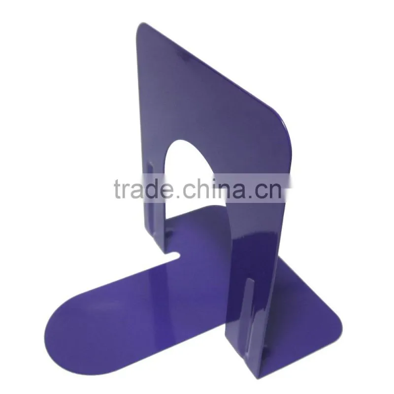 High quality colored simple design 5"metal desktop book stand