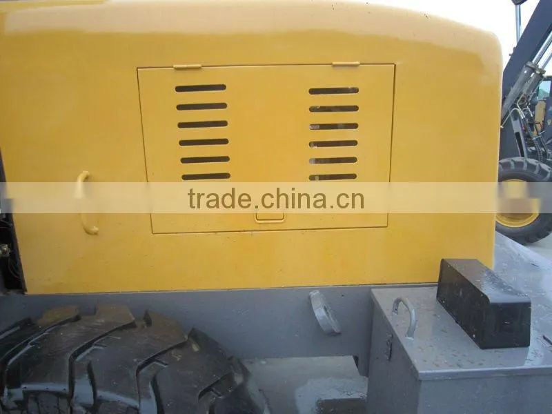 2ton wheel loader zl20 with joystick,ce and snow thrower
