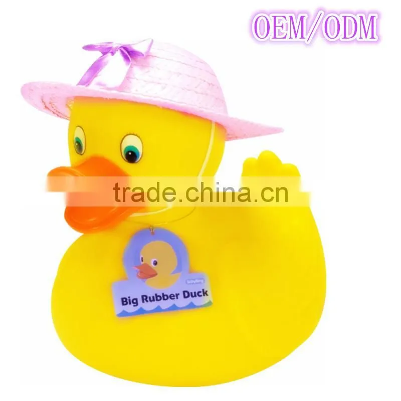 Custom Rubber Duck , OEM Funny Baby Rubber Duck Toy, Baby Rubber Duck Bath Toy From Dongguan ICTI Factory