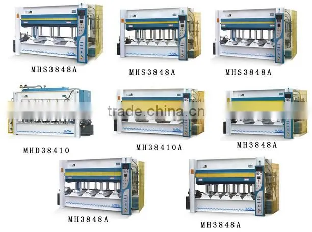 MH3848A*200 (3 Layer) CE Certification Hydraulic Wood Hot Press Machine
