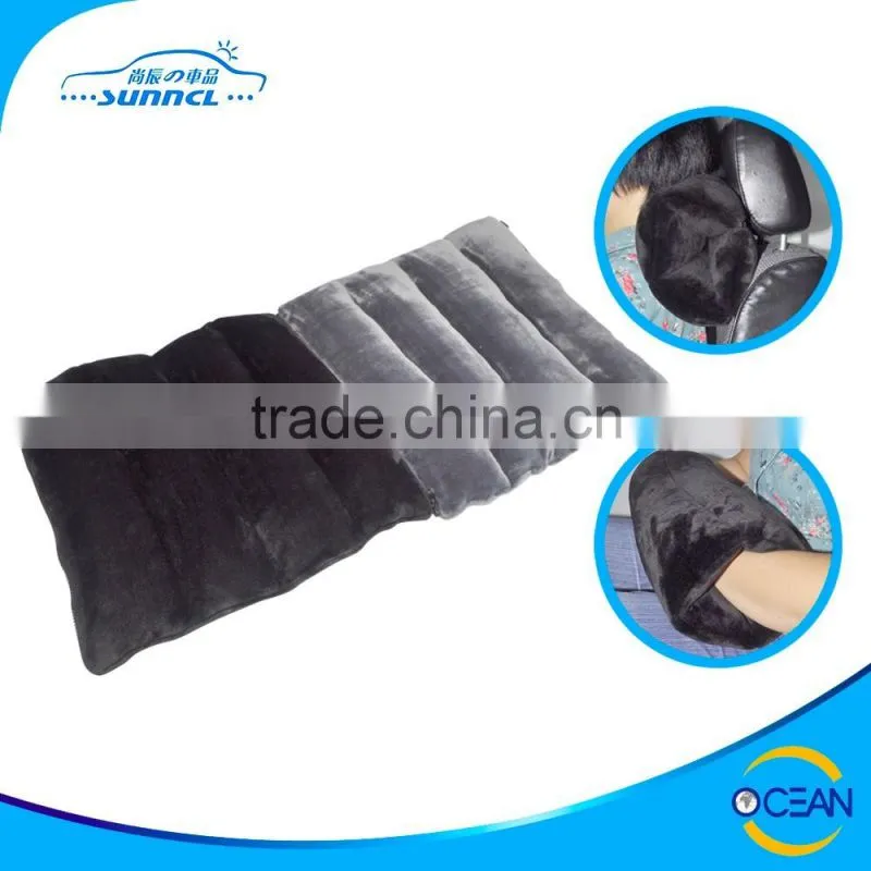 2 in 1 New Memory Foam Shradded Latex Car Neck Pillow with More Functions